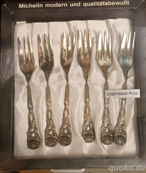 Michelin Dessertgabeln 6er Set - elegantes Besteck