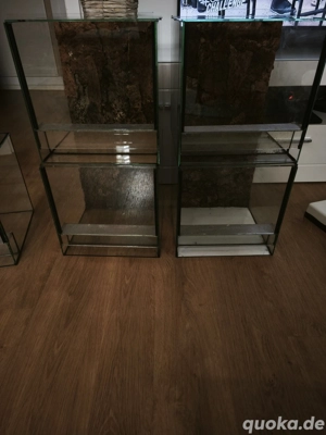 Terrarium mit Falltür und Korkrückwand 30 x 30 x 30 cm 