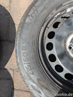 Vier Stahlfelgen Vw Passat B8 Bild 3