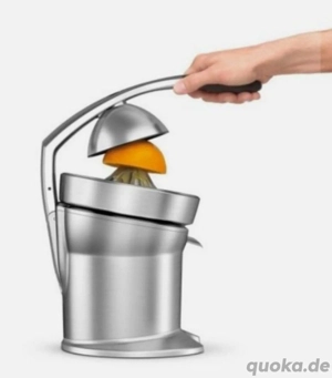 --- Sage Citrus Press Pro 800CPUK, UK Stecker Saftpresse (SCP800)