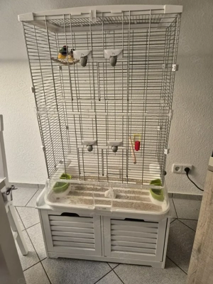 Käfig Vision M02 und Unterschrank