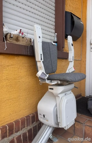 Gerader Treppenlift (Außentreppenlift) Modell Platin 1000 - keine 5 mal benutzt