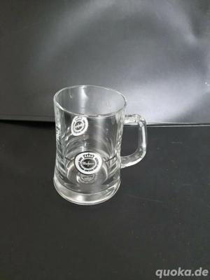 Warsteiner Bier Beer Halbe-Glas Bierkrug Bierhumpen Henkel 0,3l