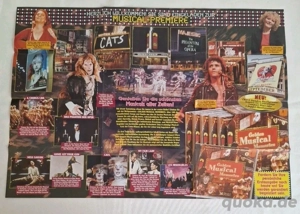 Poster Musical-Premiere 60cm lang 42,5cm hoch neu nie benutzt