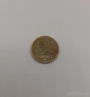 5 Forint Münze aus Ungarn von 2019