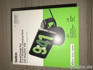 Belkin kabellose 2-in-1 Ladestation mit Apple MagSafe (15W) & OVP
