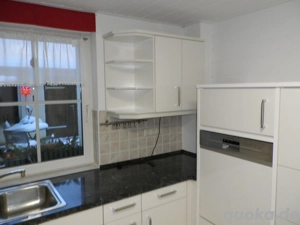 Große Küchenzeile Front weiß   glanz, E-Geräte, 