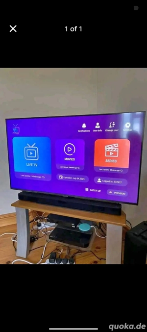  4K-Qualität + 16.000 Kanäle   VIP-Abonnement auf allen Geräten