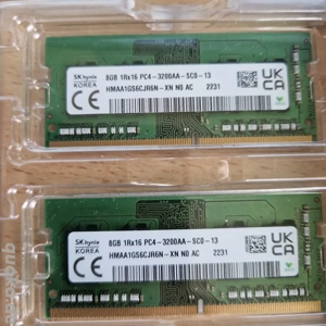Speicher  2x8 Gb Speicherkapazität 16 GB  SODIMM