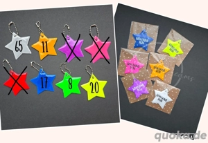 Reflektor Schulkind 2026 Anhänger Stern