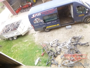 Rahmen mit Brief, Motorradrahmen Honda Suzuki Yamaha BMW Kawasaki  u.s.w Bild 3