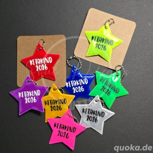 Reflektor KITAKIND 2026 Anhänger Stern