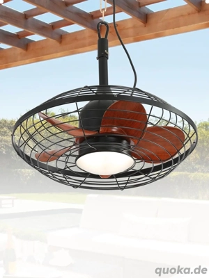 Sofucor Deckenventilator mit Licht   IP65   neu OVP   UVP 199 