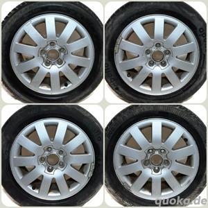 Renault Laguna II Original Alu-Felgen Reifen 205 55 R16 LK 5x108