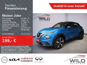 Nissan Juke 1.0 DIG-T Tekna 360°CAM SHZ BOSE Leder WKR