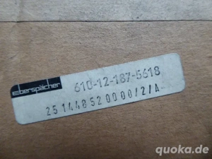 Eberspächer 251448520000 Bedieneinheit Bild 2