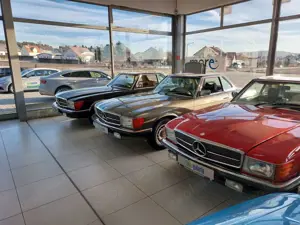 Mercedes-Benz SL 450 Schwarz Braun Bild 5