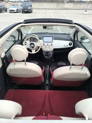 Fiat 500C Cabrio Opening Edition Rot Bild 2