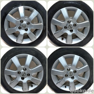 Opel Corsa C Combo C Karl A Alu-Felgen LK 4x100 ET49 Reifen 185 55 R15