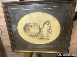 Zwei originale historische Atelierfotografien   Atelier Openhoven, Düren (um 1900)