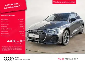 Audi A3 Sportback S line TFSI KAMERA NAVI ACC LED