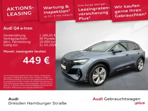 Audi Q4 e-tron 45 S line LED Navi AHZV