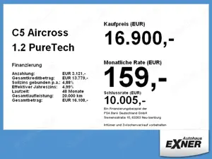 Citroen C5 Aircross 1.2 PureTech 130 C- SERIES LED+Kamera Bild 4