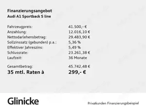 Audi A1 S line 40 TFSI 152(207) kW(PS) S tr Bild 2