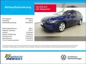 Volkswagen Golf Variant VIII 8 Variant 2.0 TDI Life DSG AHK, LED, NAVI, K