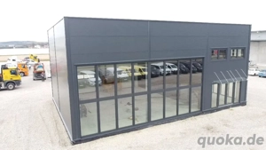 Stahlhalle mit Showroom und Büro, zwei Etagen,  Bild 2