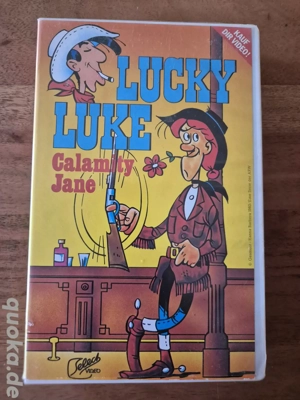 Lucky Luke VHS Kassette 