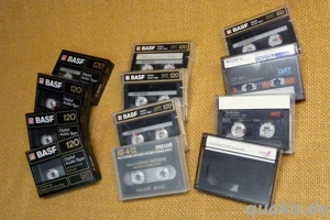 DAT-Bänder Digital Audio Tape Neu und gebraucht 12 Stück