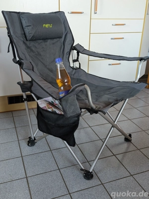 Relax - Campingstuhl Meru Modell Alcatraz, Faltstuhl, Angelstuhl