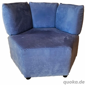 Sessel mit Alcantara Bezug