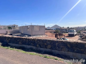 baugrundstück mit angefanggen Finka Haus baustelle auf Fuerteventura Las Palmas Canarien zu verkaufe Bild 2