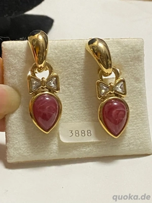 vintage ohrklipse west germany