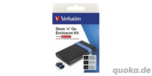 Externes Gehäuse USB3.2 Gen1 (2.5") SATA3 HDD SSD Enclosure Kit