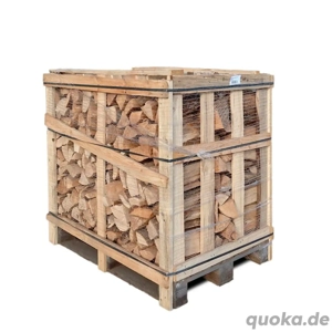 Brennholz Mix 33cm Buche Fichte Kiefer Eiche Esche Ofenfertig Feuerholz 1RM-Box