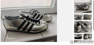 Sneaker ADIDAS Spezial Silber Schwarz Gr. 44