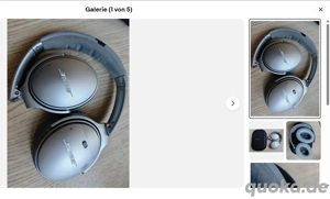 BoseQuietComfort 35 II Kopfhörer - Silber