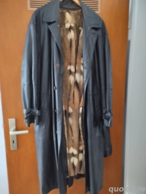 Mantel schwarz Größe 48 