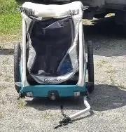 Fahrradanhänger Queridoo 2 Kinder 