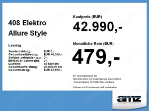 Peugeot 408 Elektro Allure Bild 4