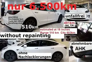 Tesla Model 3 +AHK nahezu neu kaufen auch Tesla an
