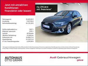 Audi A3 Sportback 40 TFSI e advanced  LED AZV