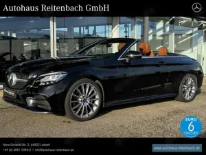 Mercedes-Benz C 200 C200CABRIO AMG+LEDERBRAUN 360+BURME+TOTW+MEMO+19