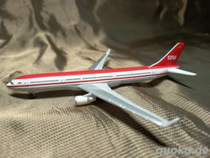 Flugzeugmodell LTU Boeing