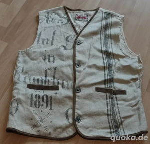 Janka Stockerpoint mit Knöpfen und schöner Aufschrift 