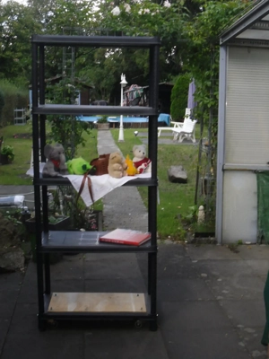 Kunststoffregal -Fahrbar