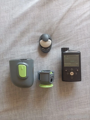 Medtronic Minimed 740g 1,5jahre alt mit neuem Guardian 3 Transmitterset
